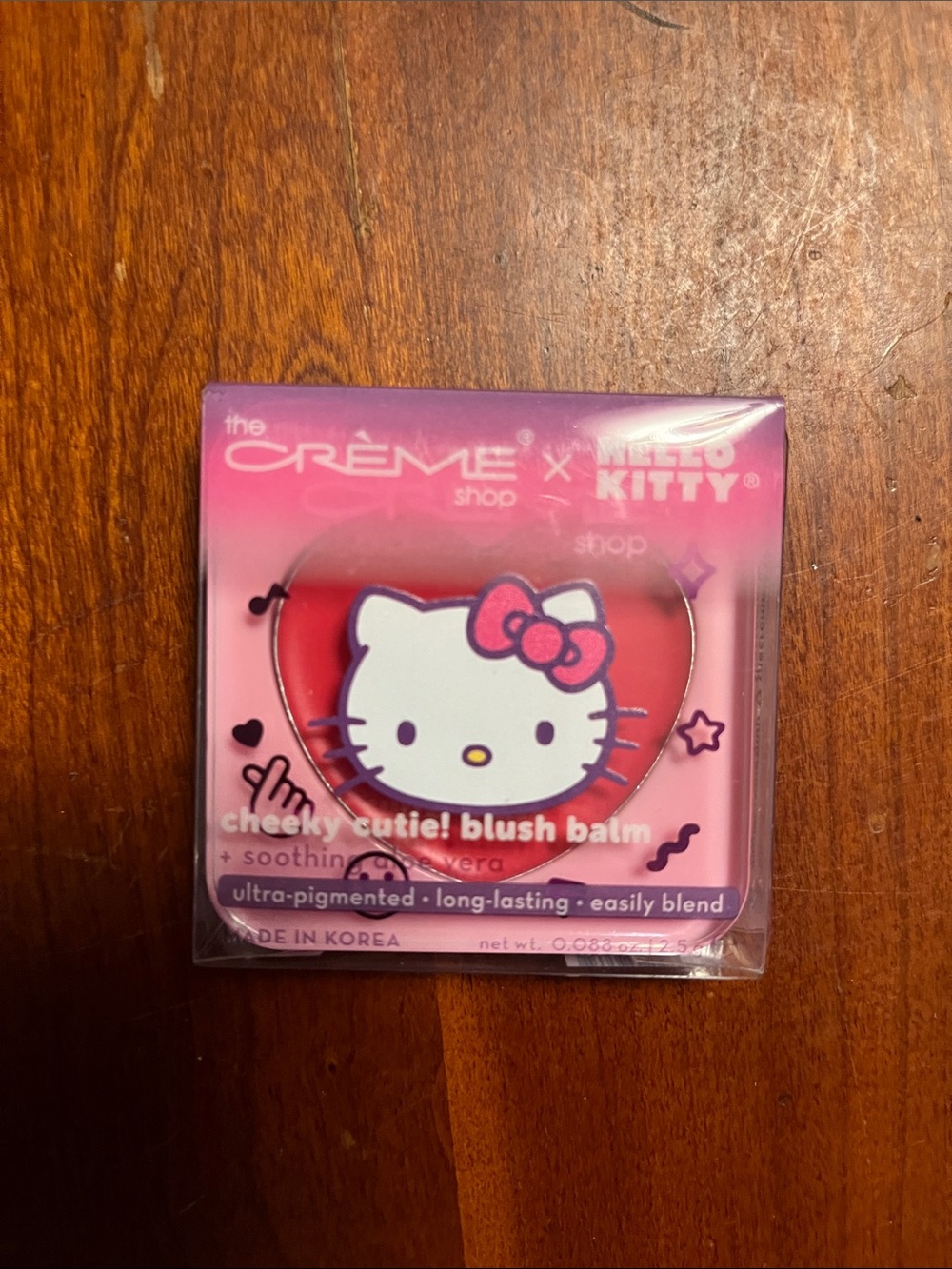 The Crème Shop x Hello Kitty Cheeky Cutie Blush Balm — Pink